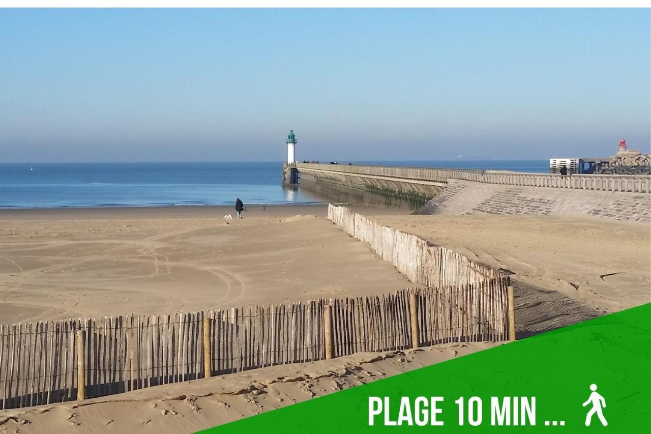 Joli Petit Studio Pres Du Phare Calais Exterior foto